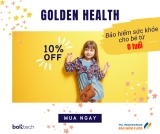 Bảo hiểm sức khỏe Golden Health giảm 10%